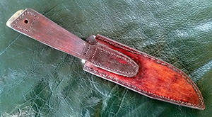 JN handmade damascus hunting knife H9f